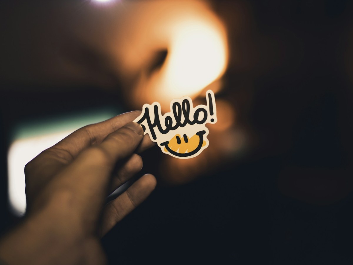 Hey, I’m back! Welcome&nbsp;back.